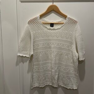 Gap crocheted sweater
